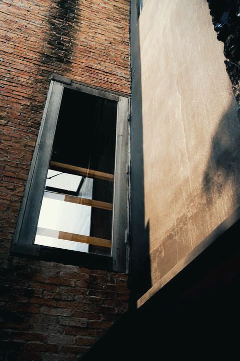 Brick and timber