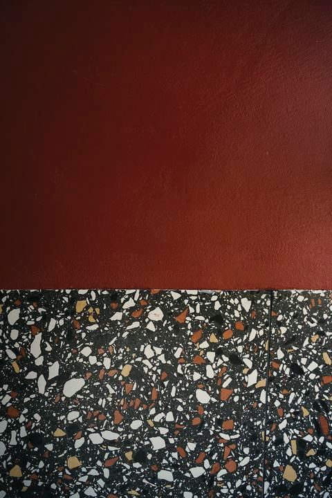 Terrazzo and terracotta